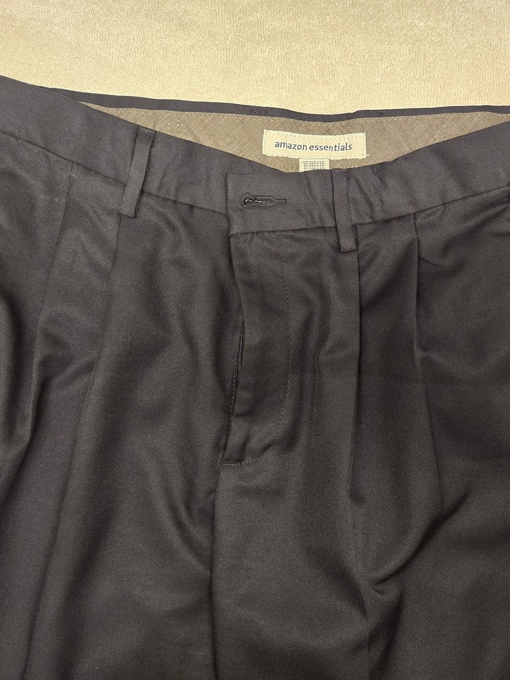 Amazon Essentials Black Dress Pants